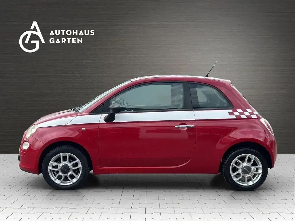 Gebraucht Fiat 500 Pop 69 PS (50 kW) 2008 Rot Kleinwagen