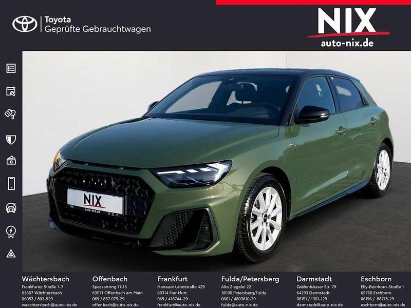Grün Gebraucht 2023 Audi A1 Sportback S-Line Kleinwagen | 28.990 € (Etwas zu teuer) - Bild 1/4