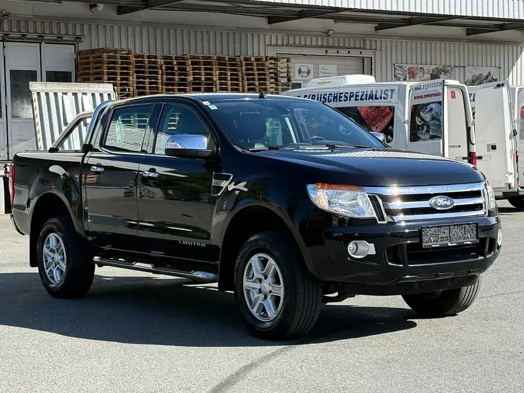 Używany Ford Ranger Limited 150 KM (110 kW) 2013 Czarny Pickup