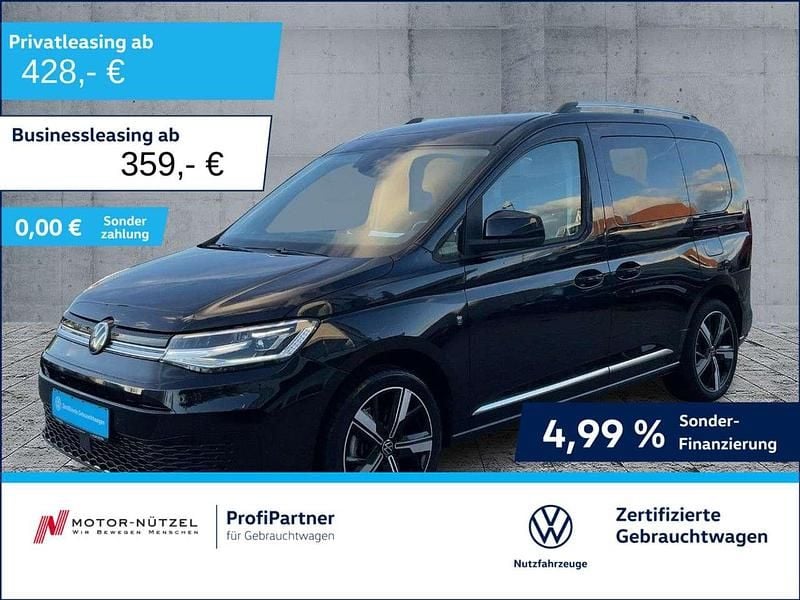 Gebraucht VW Caddy Style 122 PS (89 kW) 2023 Deep black perleffekt Van / Kleinbus