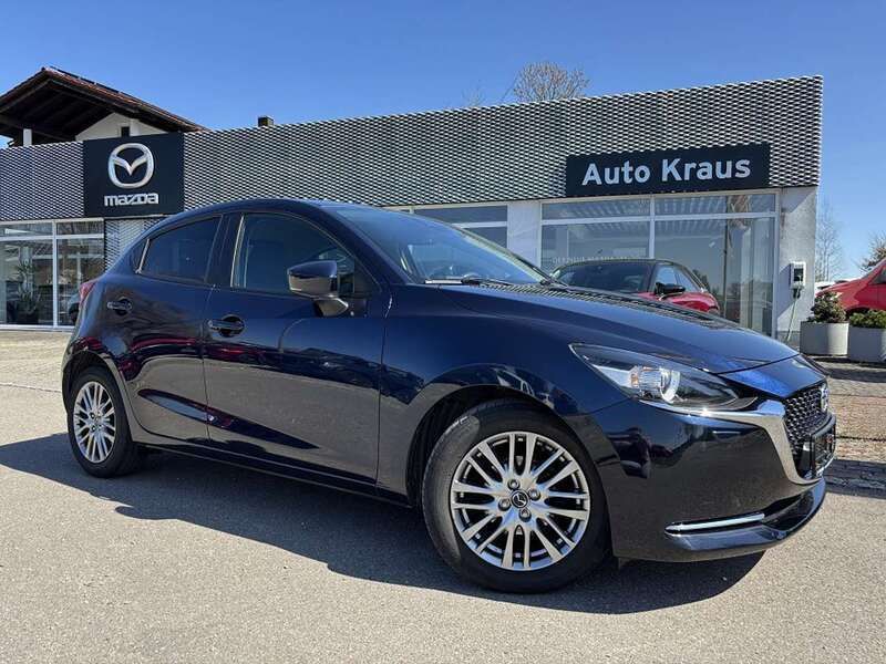 Blau Gebraucht 2020 Mazda 2 Sports-Line Kleinwagen | 14.790 € (Fairer Preis) - Bild 1/4