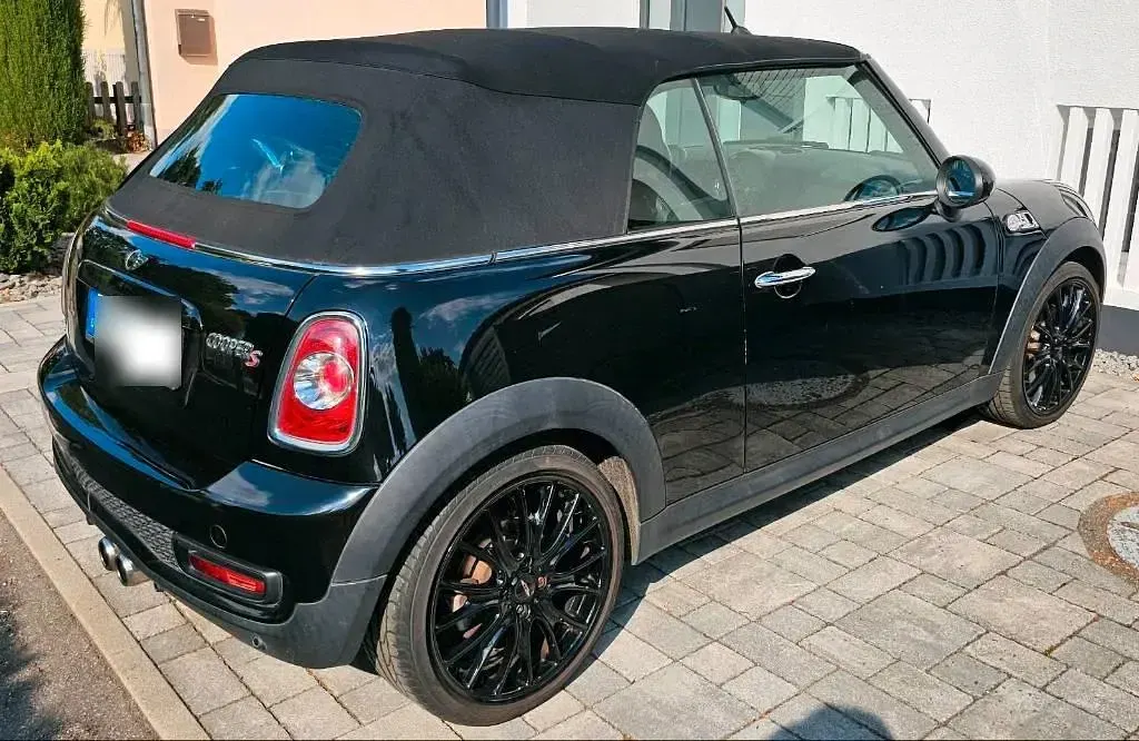 Gebraucht Mini John Cooper Works Cabriolet 184 PS (135 kW) 2011 Schwarz Cabrio