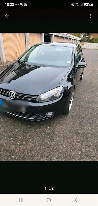 Gebraucht VW Golf VI Highline 122 PS (89 kW) 2010 Schwarz Kleinwagen