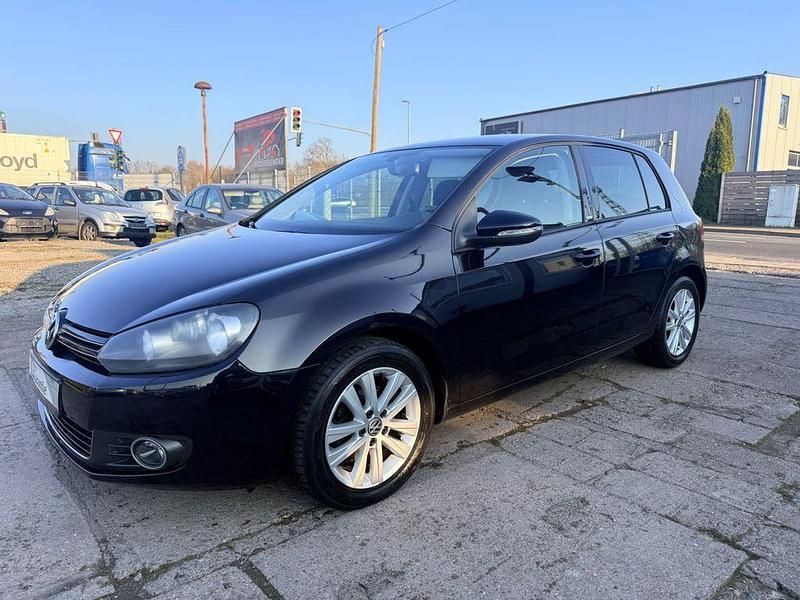 Gebraucht VW Golf VII Style 105 PS (77 kW) 2012 Schwarz Limousine