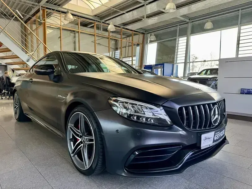 Gebraucht Mercedes C63S AMG AMG 510 PS (375 kW) 2019 Designo graphitgrau magno Coupé