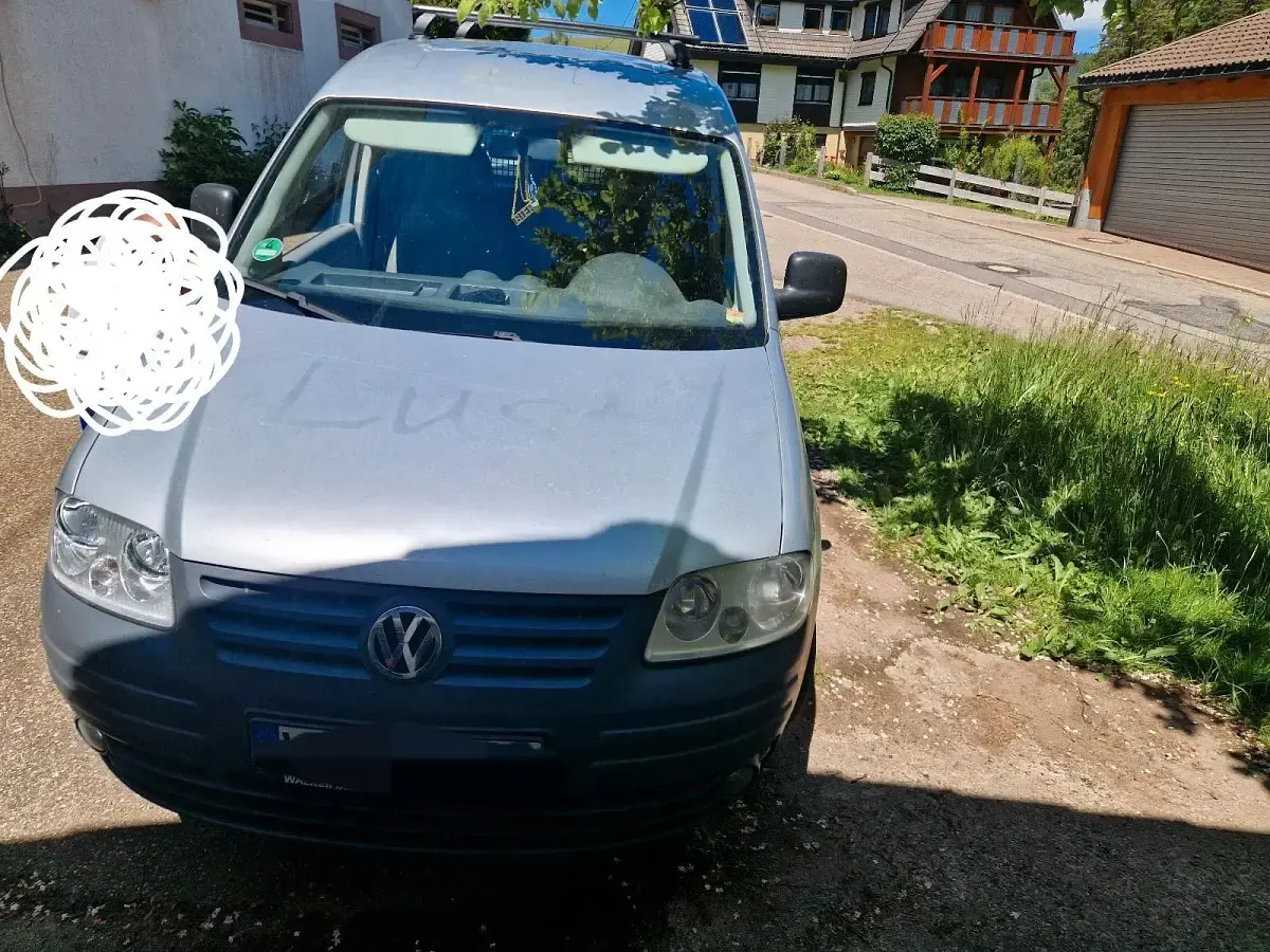 Gebraucht VW Caddy 90 PS (66 kW) 2005 Silber Van / Kleinbus