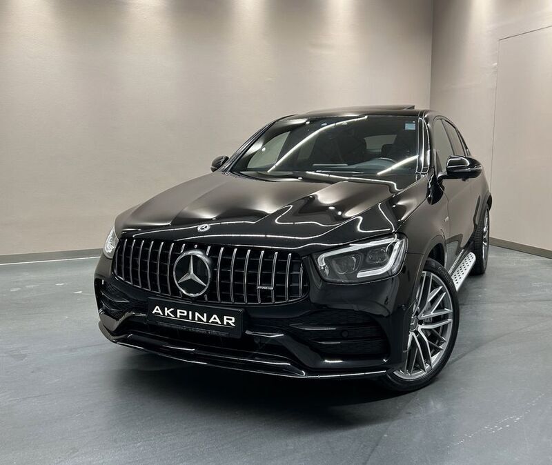 Schwarz Gebraucht 2020 Mercedes GLC43 AMG AMG Coupé | 54.800 € (Teuer) - Bild 1/4