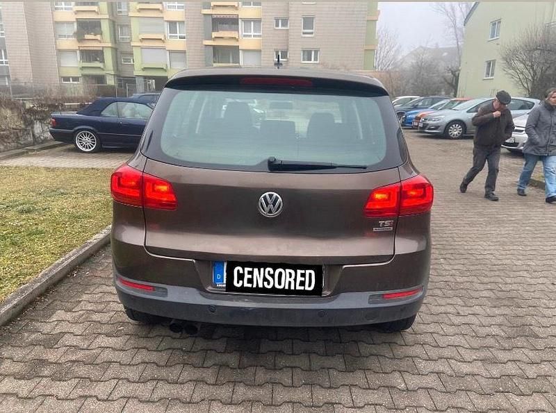 Gebraucht VW Tiguan 122 PS (89 kW) 2012 Braun SUV
