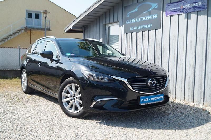 Jet black Gebraucht 2015 Mazda 6 Exclusive-Line Kombi | 12.950 € (Etwas zu teuer) - Bild 1/4