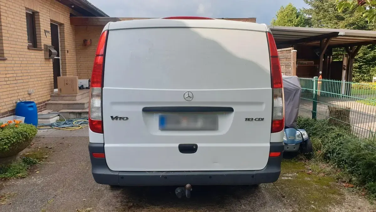 Gebraucht Mercedes Vito 131 PS (96 kW) 2014 Weiß Van