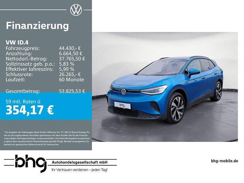 Costa azul metallic Gebraucht 2024 VW ID.4 Pro SUV | 44.430 € (Guter Preis) - Bild 1/4