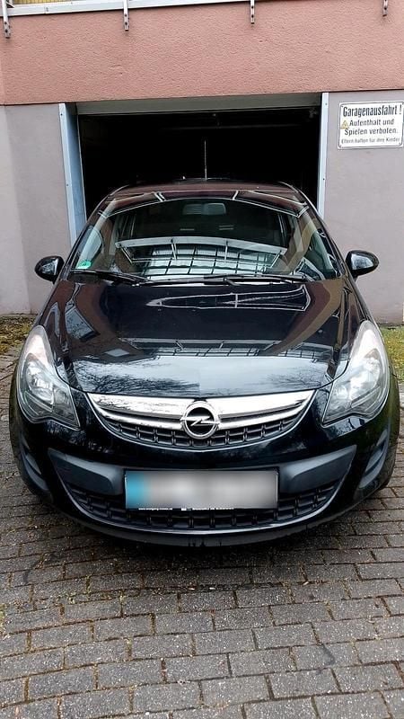 Gebraucht Opel Corsa S 69 PS (50 kW) 2013 Schwarz Kleinwagen