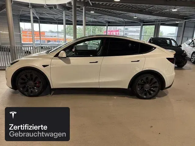 Gebraucht Tesla Model Y Performance 392 kW (533 PS) 2023 Weiß SUV