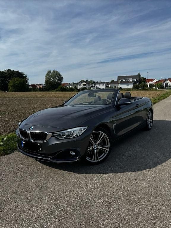 Grau Gebraucht 2014 BMW 435 Sport Line Cabrio | 22.000 € (Superpreis) - Bild 1/4