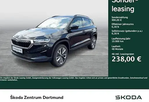 Gebraucht Skoda Karoq Style 150 PS (110 kW) 2023 Schwarz SUV