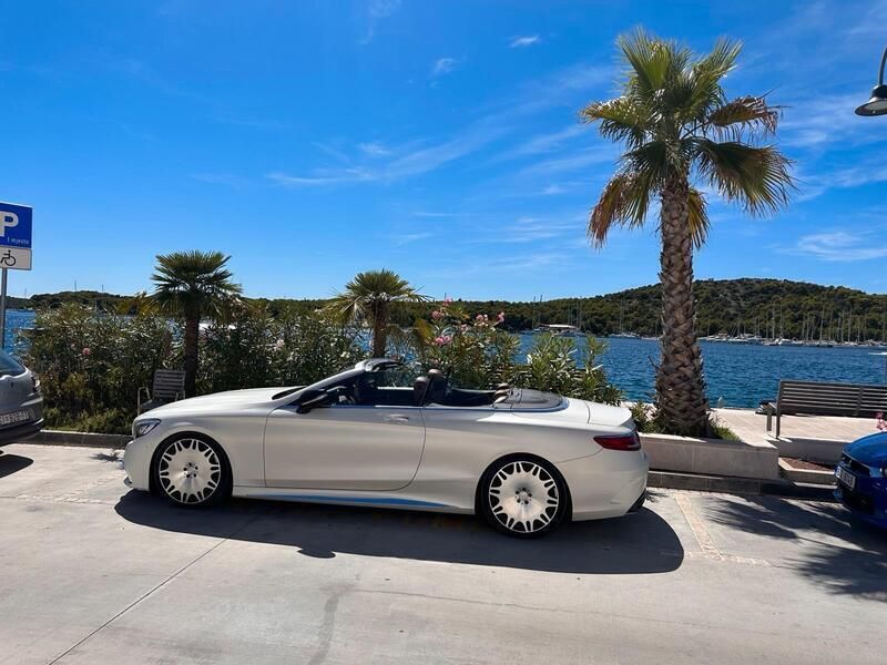 Weiß Gebraucht 2016 Mercedes S500 AMG Limousine | 63.600 € - Bild 1/4