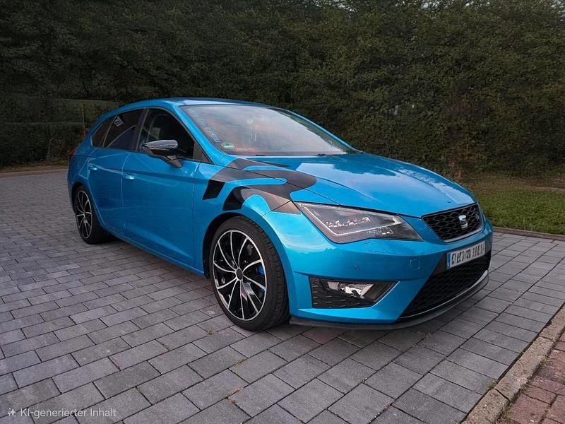 Blau Gebraucht 2014 Seat Leon ST FR Kombi | 13.399 € (Etwas zu teuer) - Bild 1/4