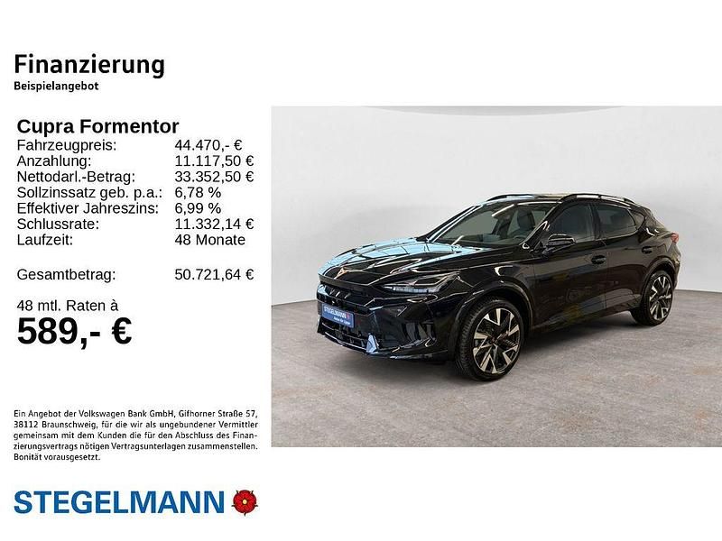 Ny Cupra Formentor 150 HK (110 kW) 2026 Sort SUV