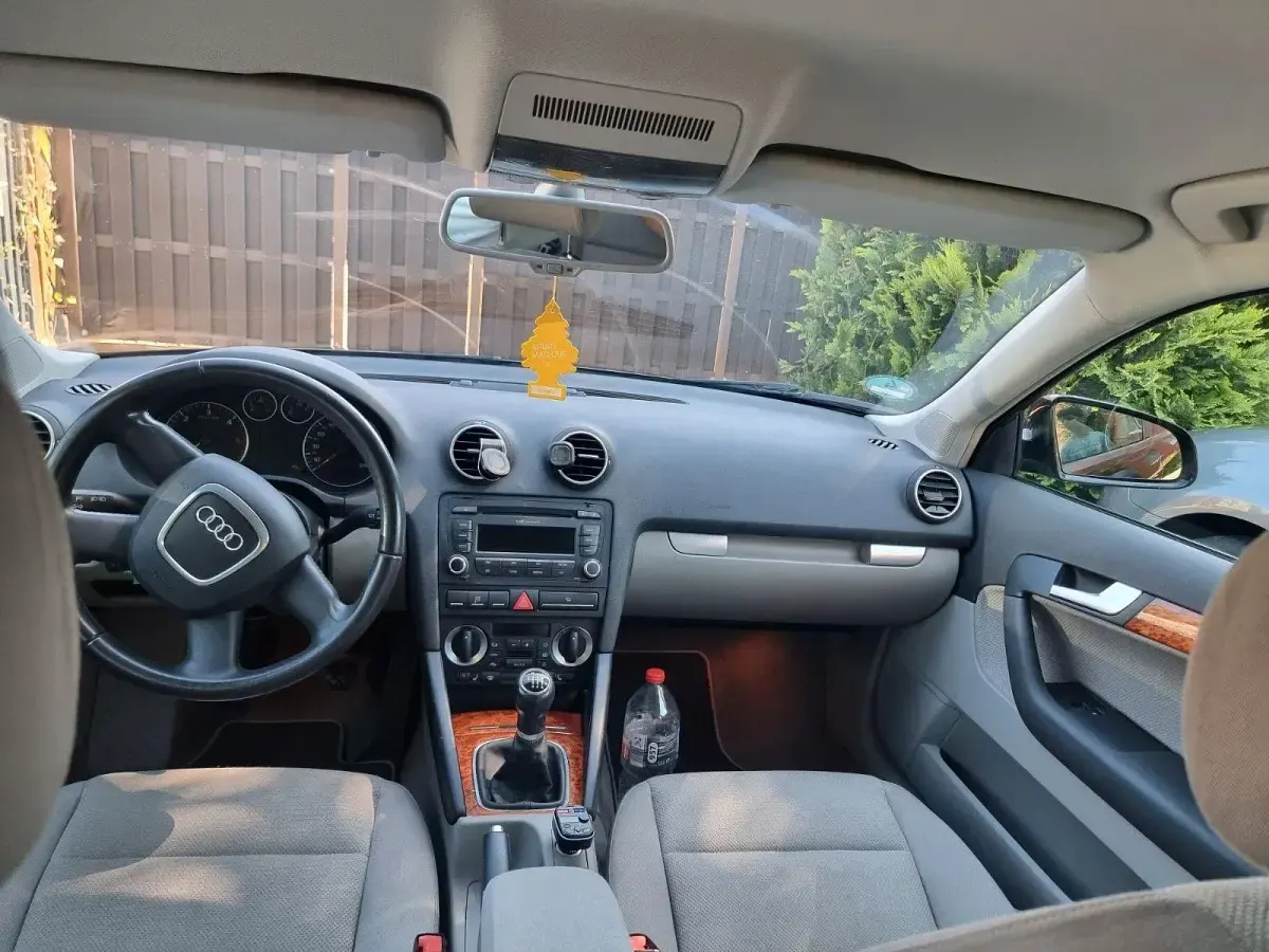 Gebraucht Audi A3 Attraction 140 PS (102 kW) 2007 Schwarz Kleinwagen