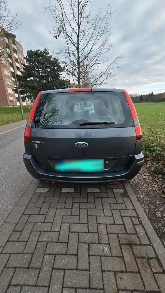 Gebraucht Ford Fusion 2002 Blau Kleinwagen
