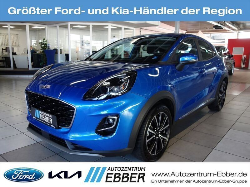 Blau Gebraucht 2024 Ford Puma Titanium SUV | 21.676 € (Fairer Preis) - Bild 1/3
