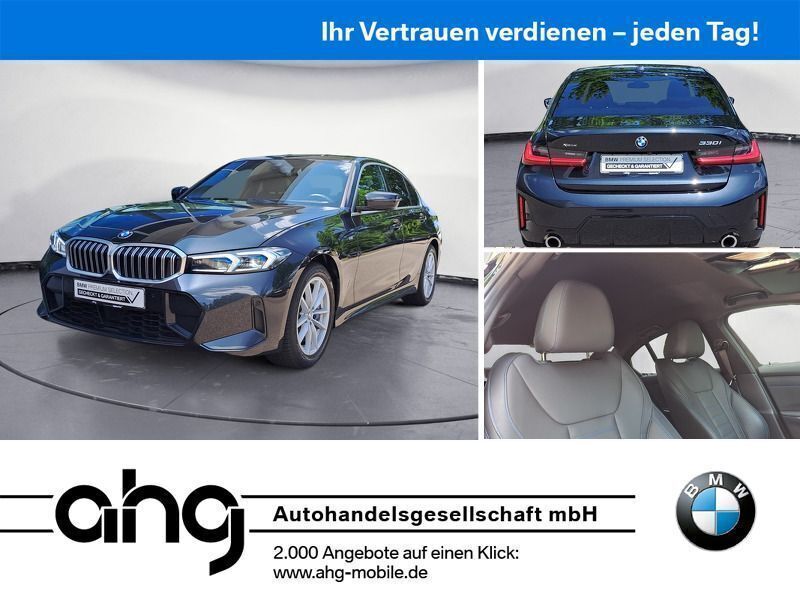 Schwarz Gebraucht 2024 BMW 330 M Sport Limousine | 45.860 € (Etwas zu teuer) - Bild 1/4