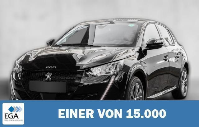 Schwarz metallic Gebraucht 2023 Peugeot e-208 Allure Kleinwagen | 21.720 € (Superpreis) - Bild 1/4