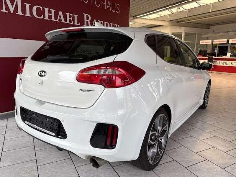 Gebraucht Kia Ceed GT-Track 204 PS (150 kW) 2017 (hw2) deluxeweiss met. Kleinwagen