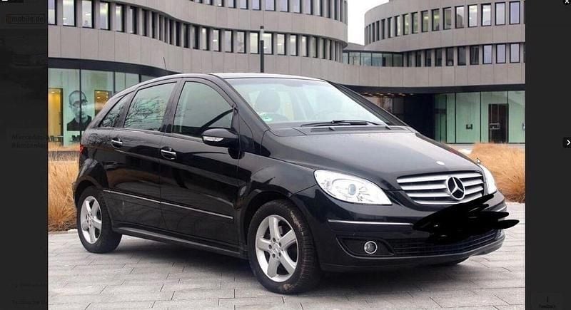 Gebraucht Mercedes B200 136 PS (100 kW) 2006 Schwarz Van / Kleinbus