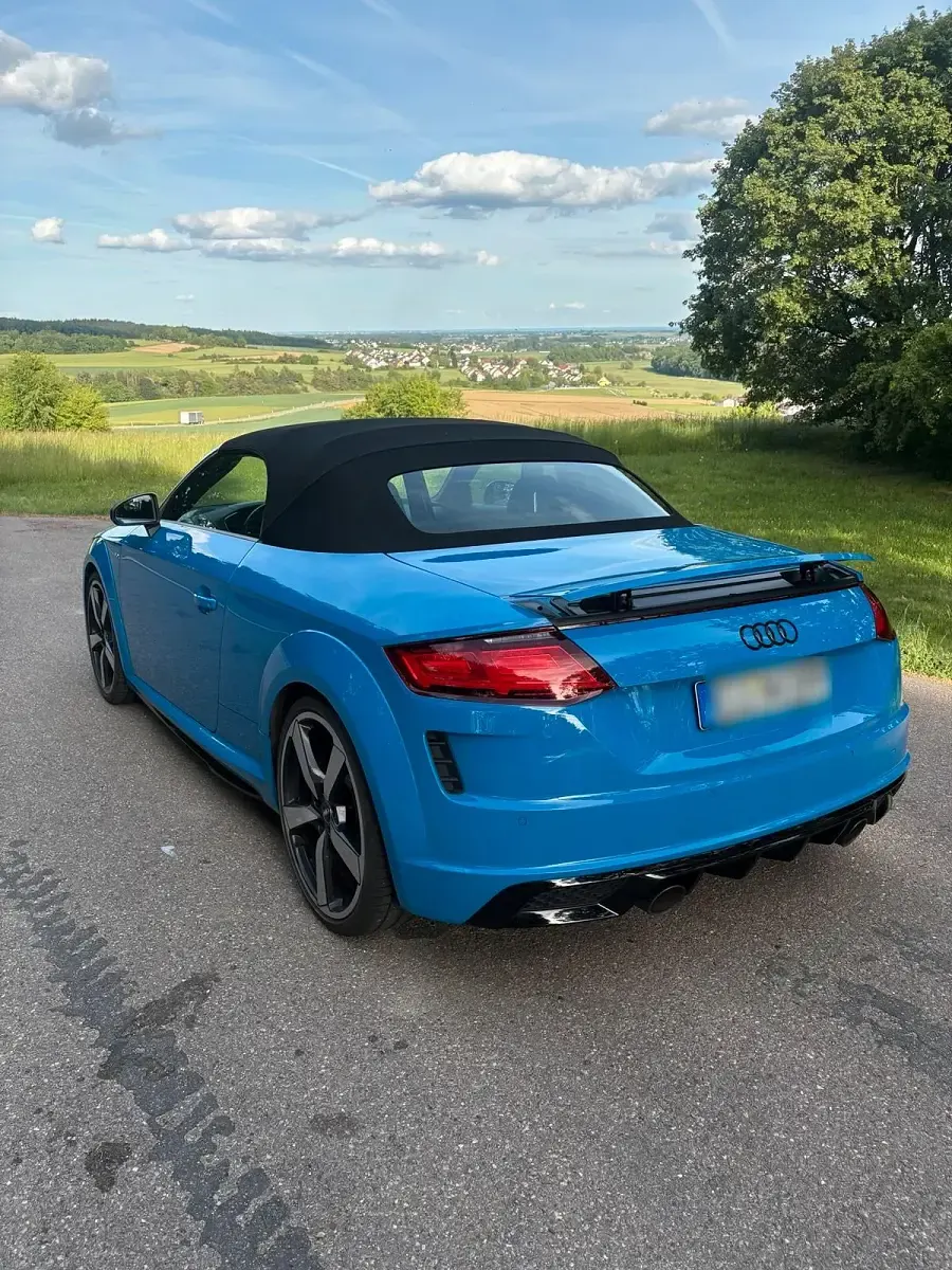 Gebraucht Audi TT Roadster S-Line 197 PS (144 kW) 2019 Blau Cabrio