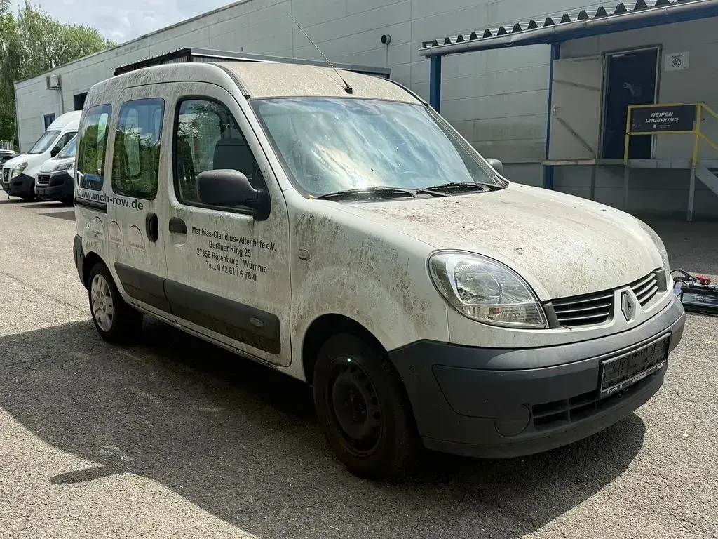 Gebraucht Renault Kangoo 75 PS (55 kW) 2006 Weiß Van / Kleinbus