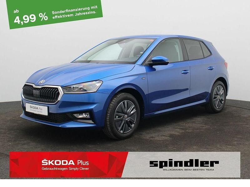 Raceblau metallic Gebraucht 2025 Skoda Fabia Selection Kleinwagen | 20.580 € (Fairer Preis) - Bild 1/3