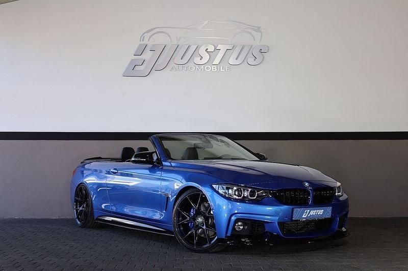 Estoril blau (b45) Gebraucht 2019 BMW 440 Performance Cabrio | 35.400 € (Guter Preis) - Bild 1/4