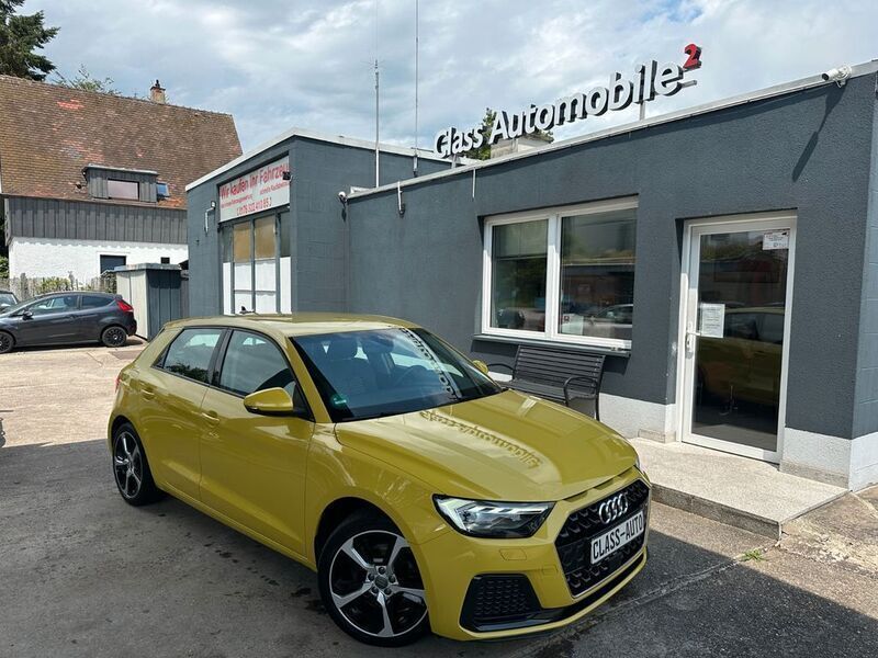 Pythongelb metallic Gebraucht 2018 Audi A1 Sportback Advanced Kleinwagen | 16.990 € (Fairer Preis) - Bild 1/4