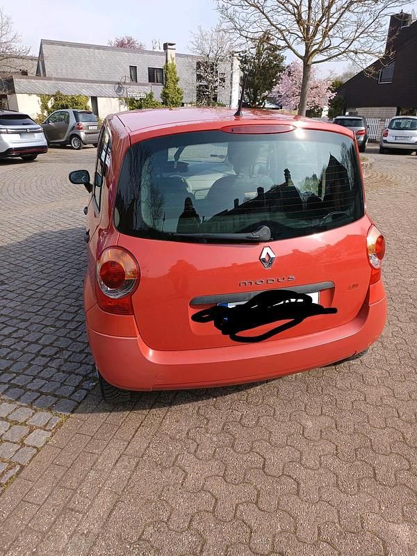 Gebraucht Renault Modus 75 PS (55 kW) 2004 Rot Van / Kleinbus