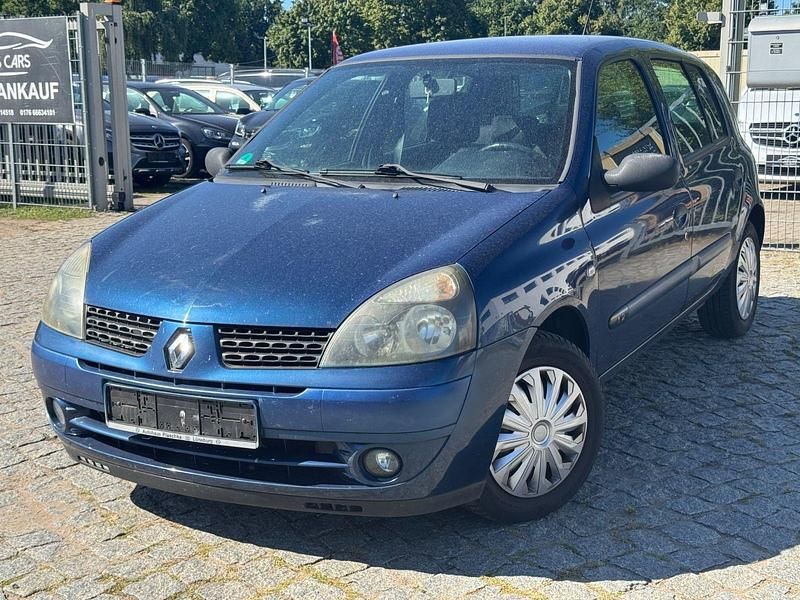 Blau Gebraucht 2003 Renault Clio II Limousine | 490 € (Superpreis) - Bild 1/4