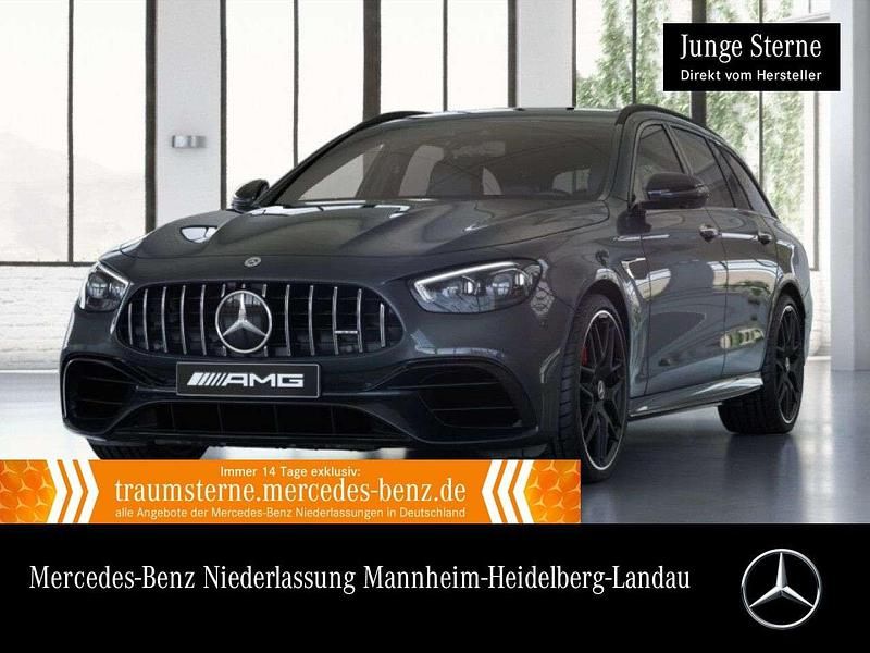Grau Gebraucht 2021 Mercedes E63S AMG Night Limousine | 79.890 € (Fairer Preis) - Bild 1/3