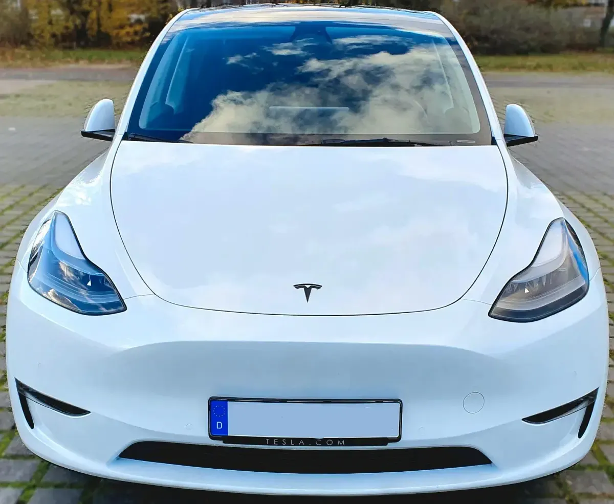 Gebraucht Tesla Model Y Long Range AWD 378 kW (514 PS) 2022 Weiß SUV