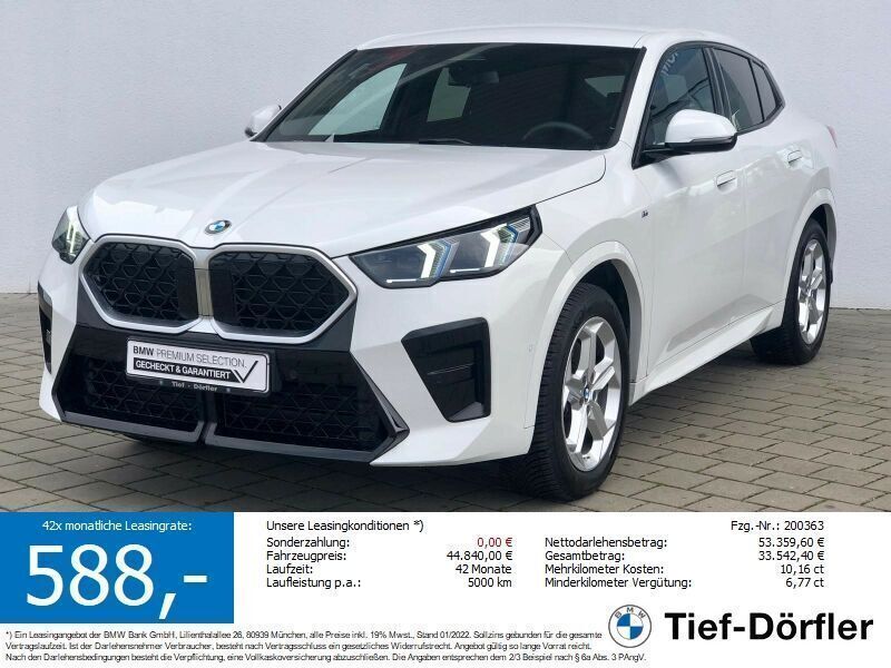 Weiß Gebraucht 2024 BMW X2 M Sport SUV | 42.380 € (Guter Preis) - Bild 1/4