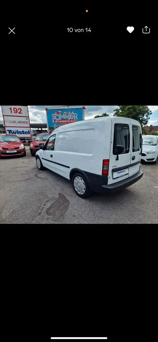 Gebraucht Opel Combo 66 PS (48 kW) 2011 Weiß Van / Kleinbus