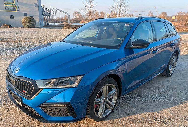 Gebraucht Skoda Octavia RS 245 PS (180 kW) 2021 Blau Kombi