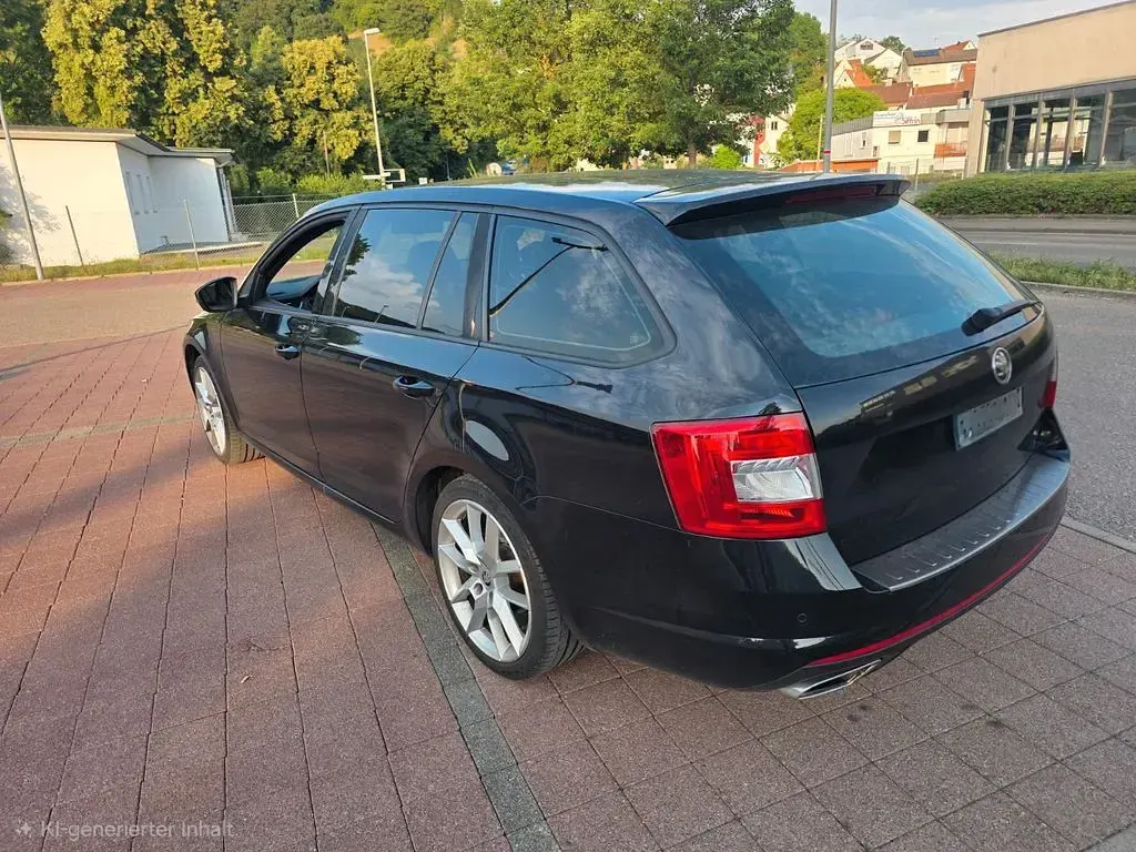 Gebraucht Skoda Octavia RS 220 PS (161 kW) 2014 Schwarz Kombi
