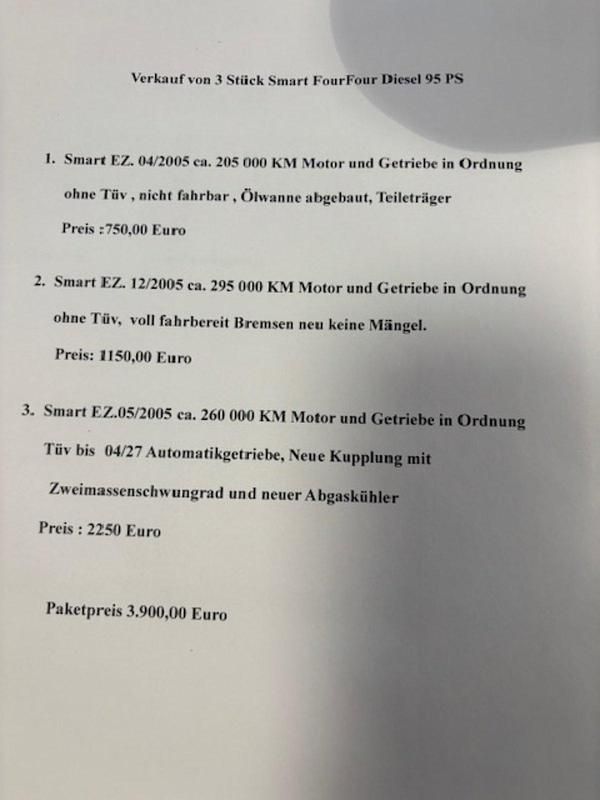 Gebraucht Smart ForFour 95 PS (69 kW) 2005 Silber Kleinwagen