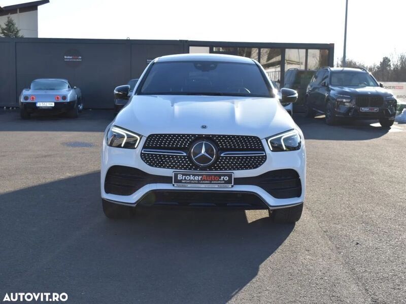 Weiß Gebraucht 2022 Mercedes GLE400 Coupé | 68.200 € (Superpreis) - Bild 1/4