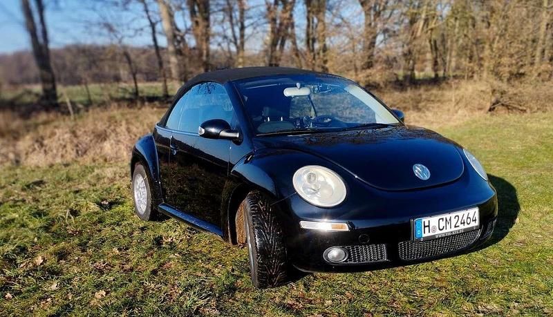 Gebraucht VW New Beetle 102 PS (75 kW) 2007 Schwarz Kleinwagen