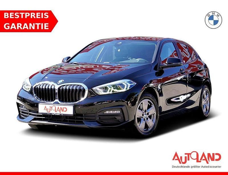 Schwarz Gebraucht 2021 BMW 118 Advantage Kleinwagen | 22.490 € (Etwas zu teuer) - Bild 1/4