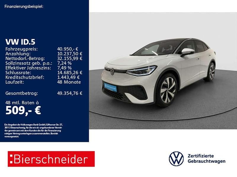 Weiss Gebraucht 2024 VW ID.5 Pro SUV | 40.950 € - Bild 1/3
