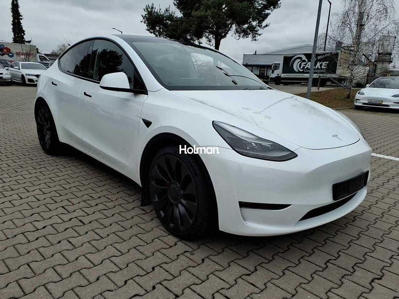 Gebraucht Tesla Model Y Performance 392 kW (534 PS) 2022 Weiß SUV