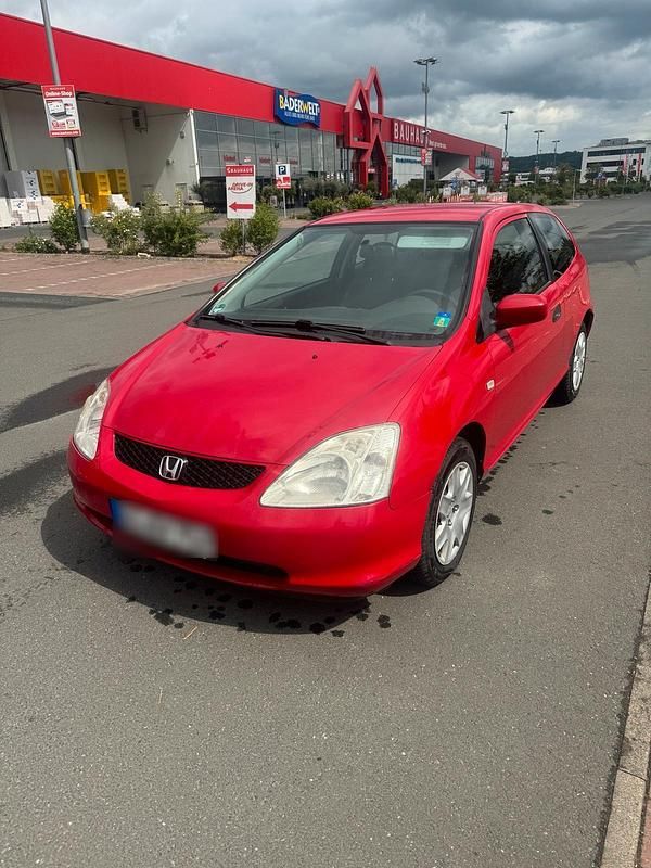 Rot Gebraucht 2003 Honda Civic Kleinwagen | 2.499 € (Fairer Preis) - Bild 1/4
