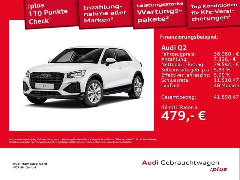 Gebraucht Audi Q2 Advanced 190 PS (139 kW) 2025 Weiß SUV
